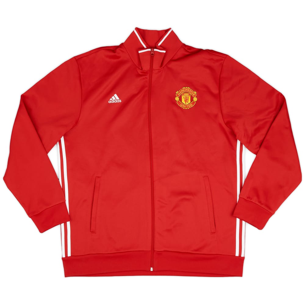 2016-17 Manchester United adidas Track Jacket - 9/10 - (XL)