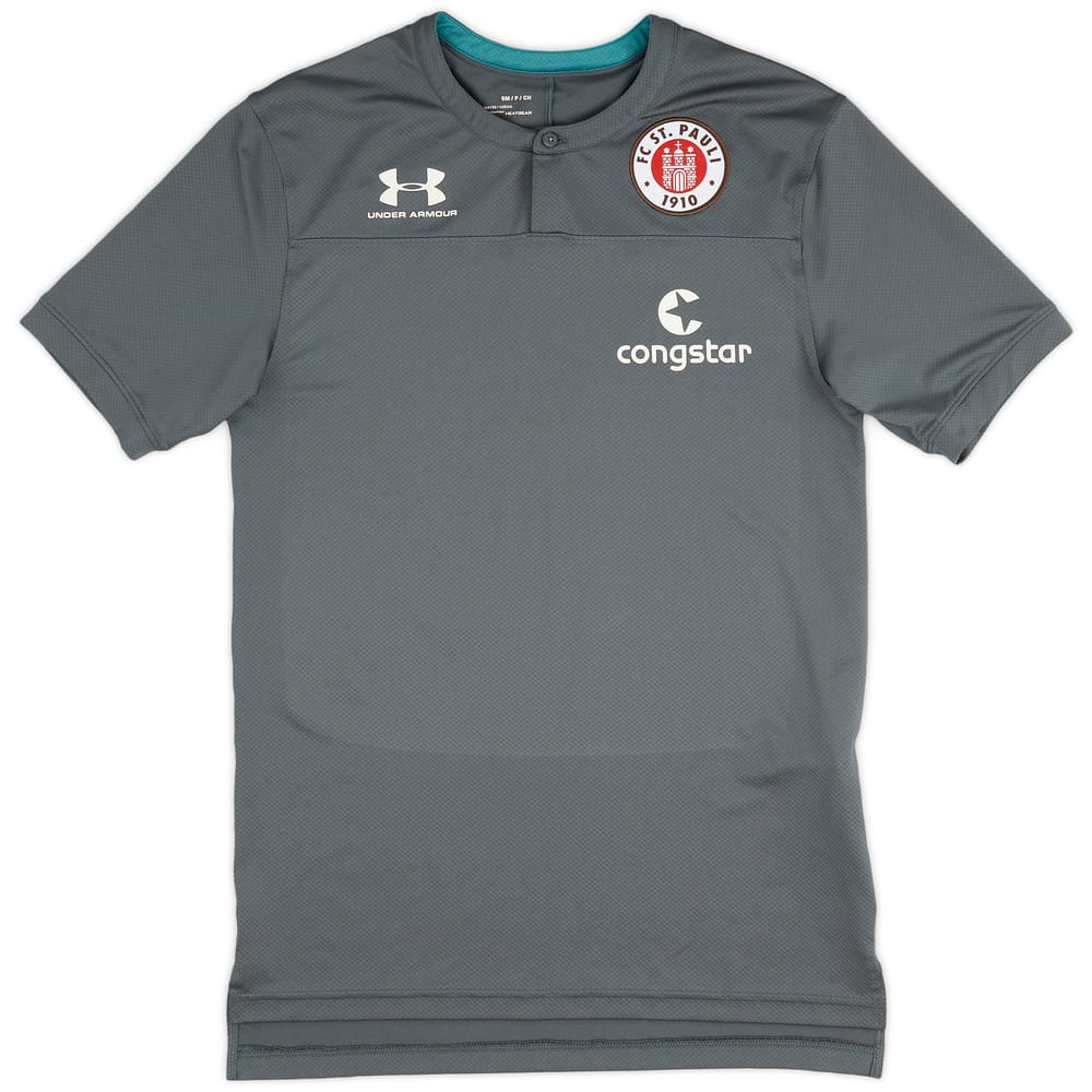 2018-19 St Pauli Under Armour Training Shirt - 9/10 - (S)