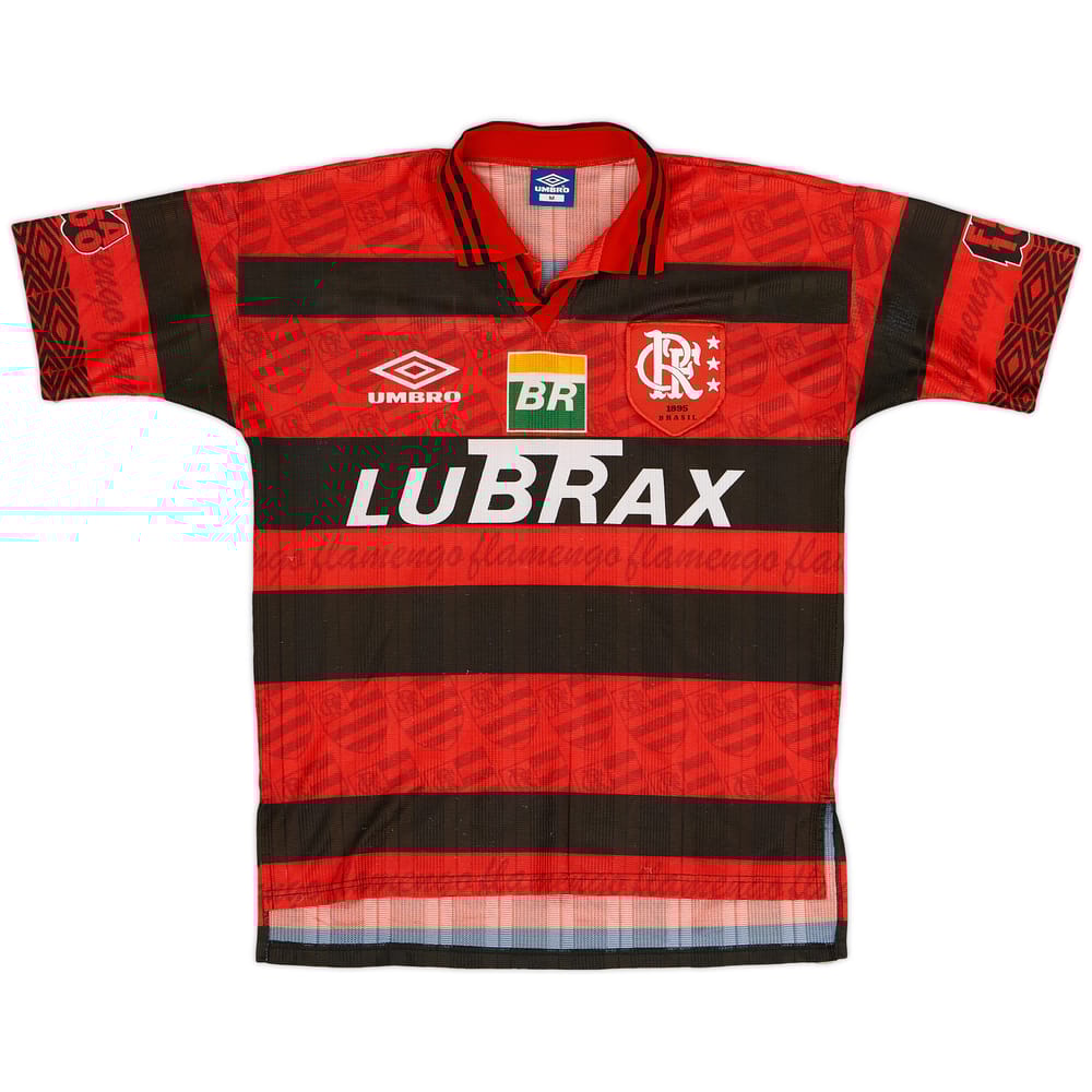 1995-96 Flamengo Centenary Home Shirt - 9/10 - (M)