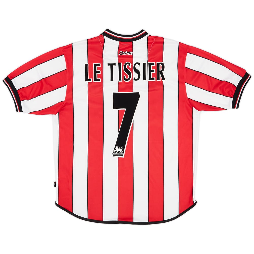 2001-03 Southampton Home Shirt Le Tissier #7 - 8/10 - (L)