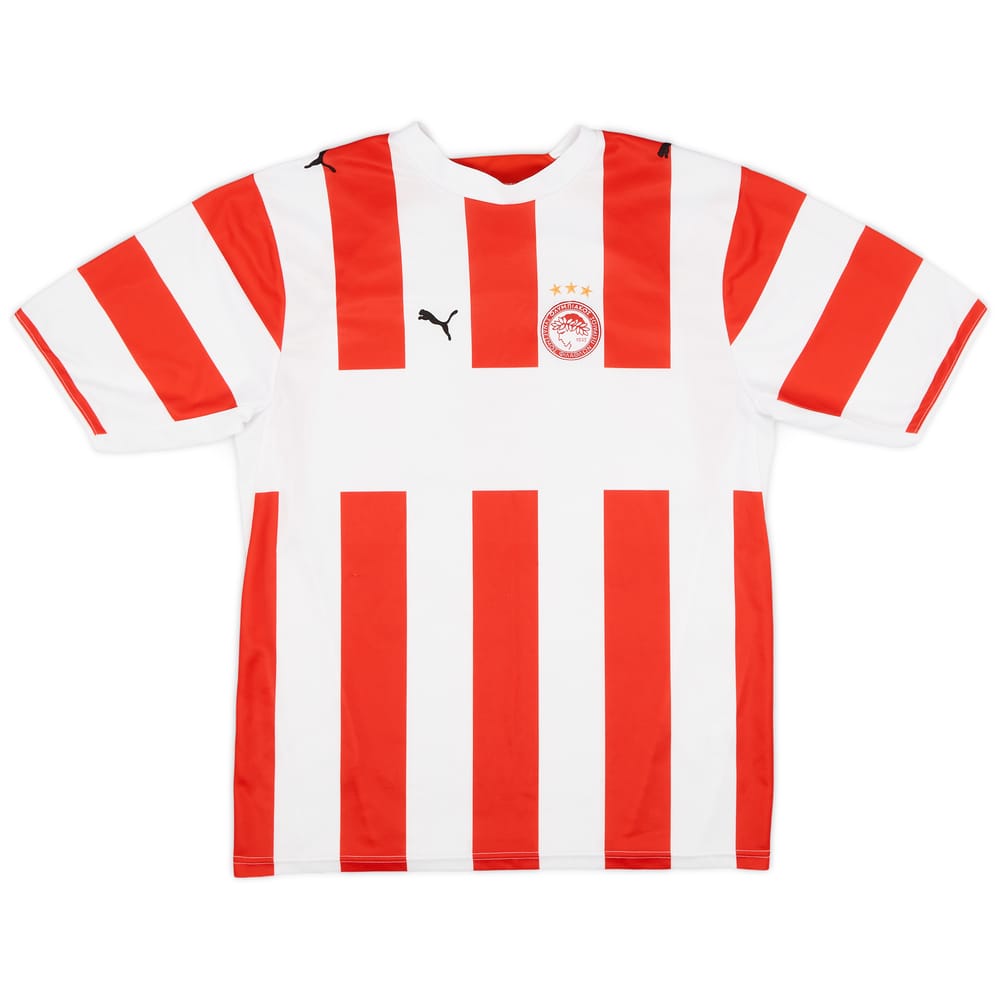 2006-07 Olympiakos Home Shirt - 8/10 - (L)