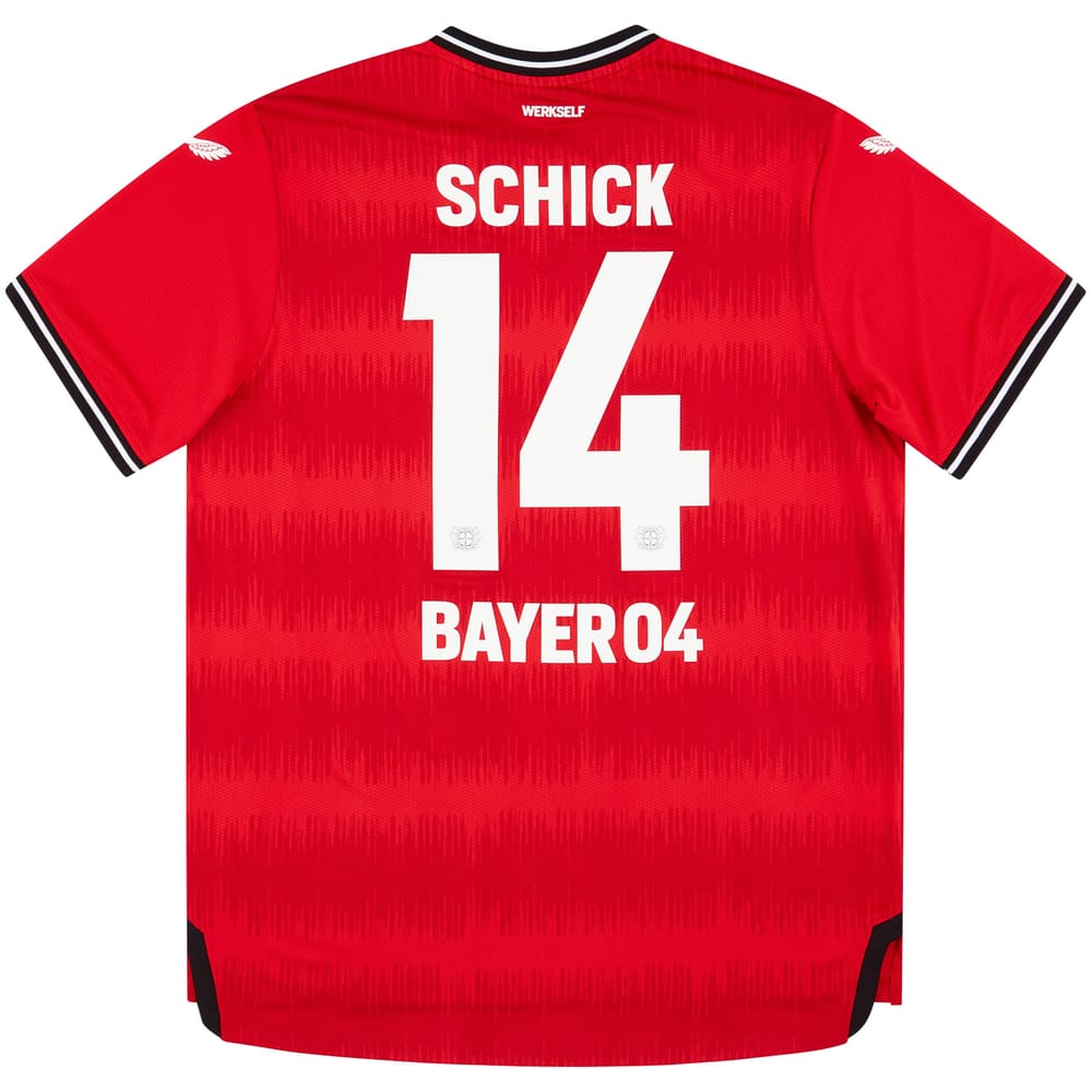 2022-23 Bayer Leverkusen Player Issue Pro Home Shirt Schick #14 (XL)