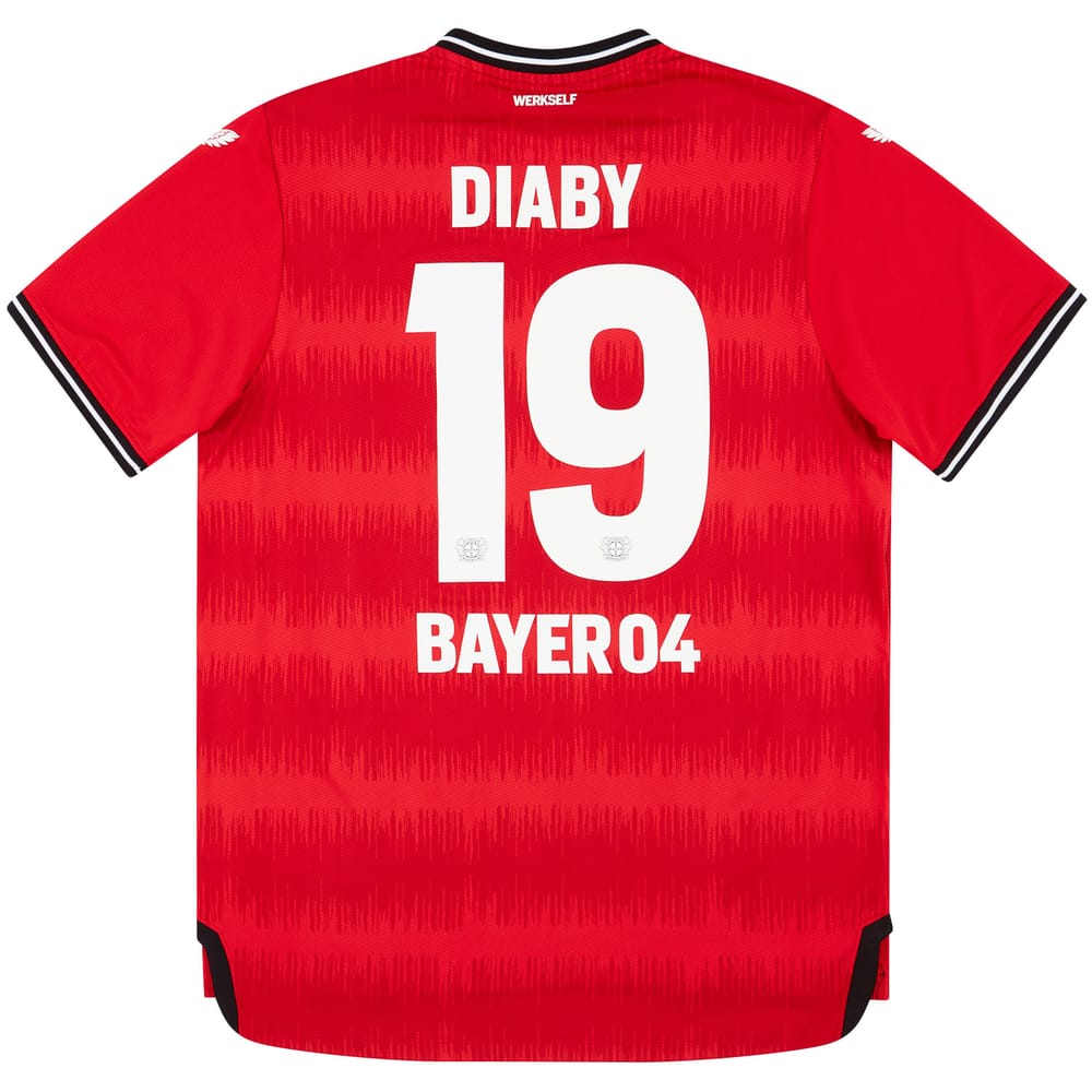 2022-23 Bayer Leverkusen Player Issue Pro Home Shirt Diaby #19 - NEW - (XL)