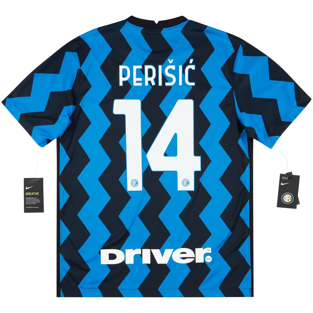 2020-21 Inter Milan Home Shirt Perisic #14