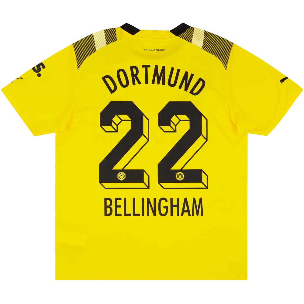 2022-23 Dortmund Cup Shirt Bellingham #22