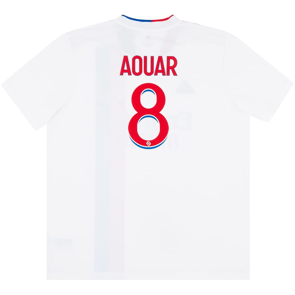 2021-22 Lyon Home Shirt Aouar #8