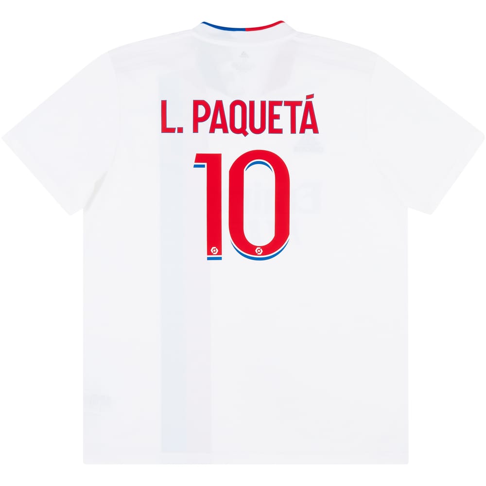 2021-22 Lyon Home Shirt L.Paquetá #10