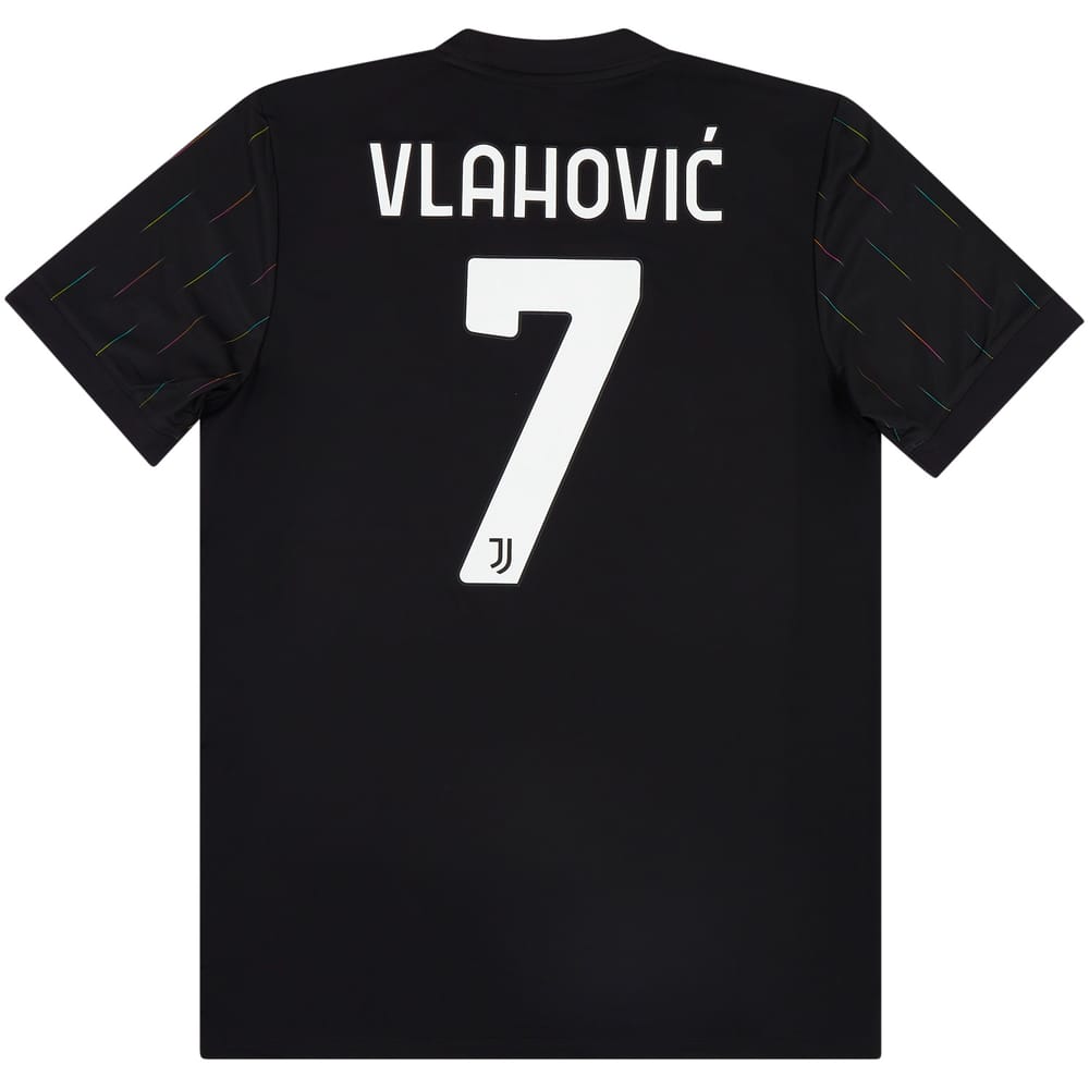 2021-22 Juventus Away Shirt Vlahovic #7