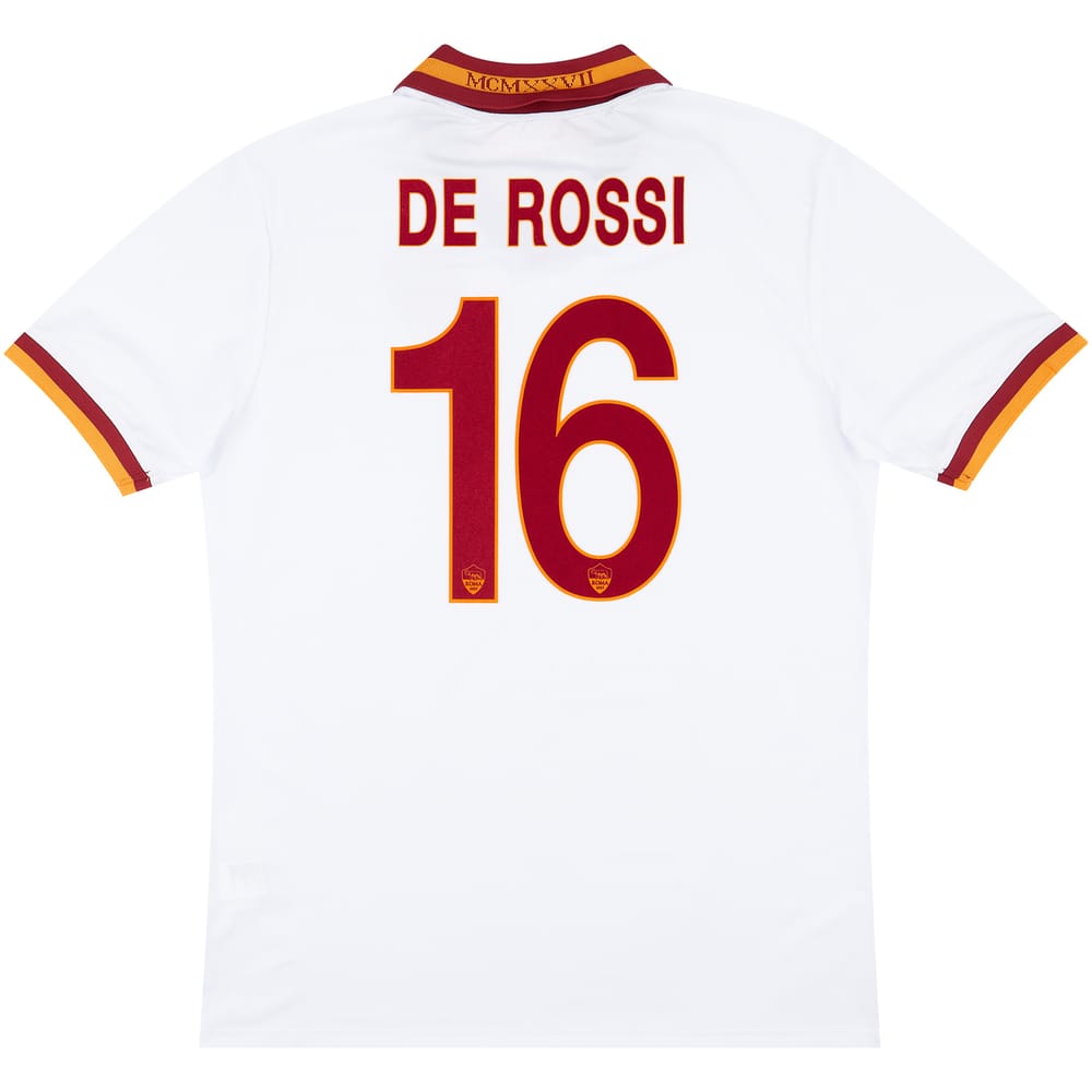 2013-14 Roma Away Shirt De Rossi #16 (XXL)