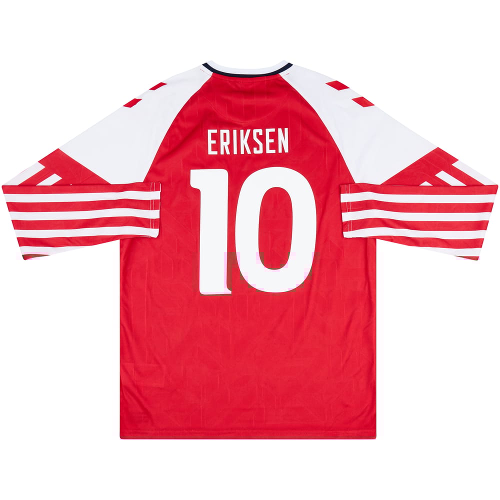 2023-24 Denmark Home L/S Shirt Eriksen #10