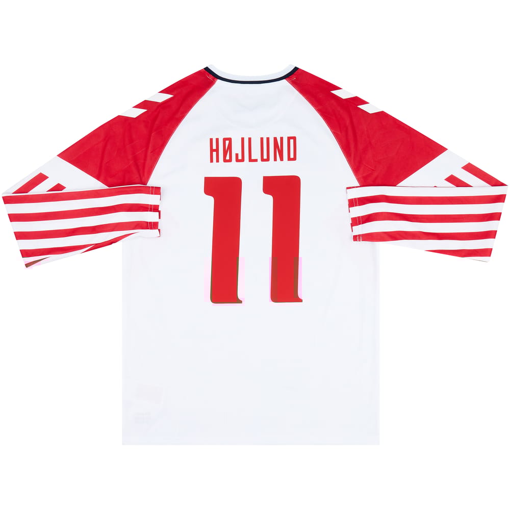 2023-24 Denmark Away L/S Shirt Hojlund #11