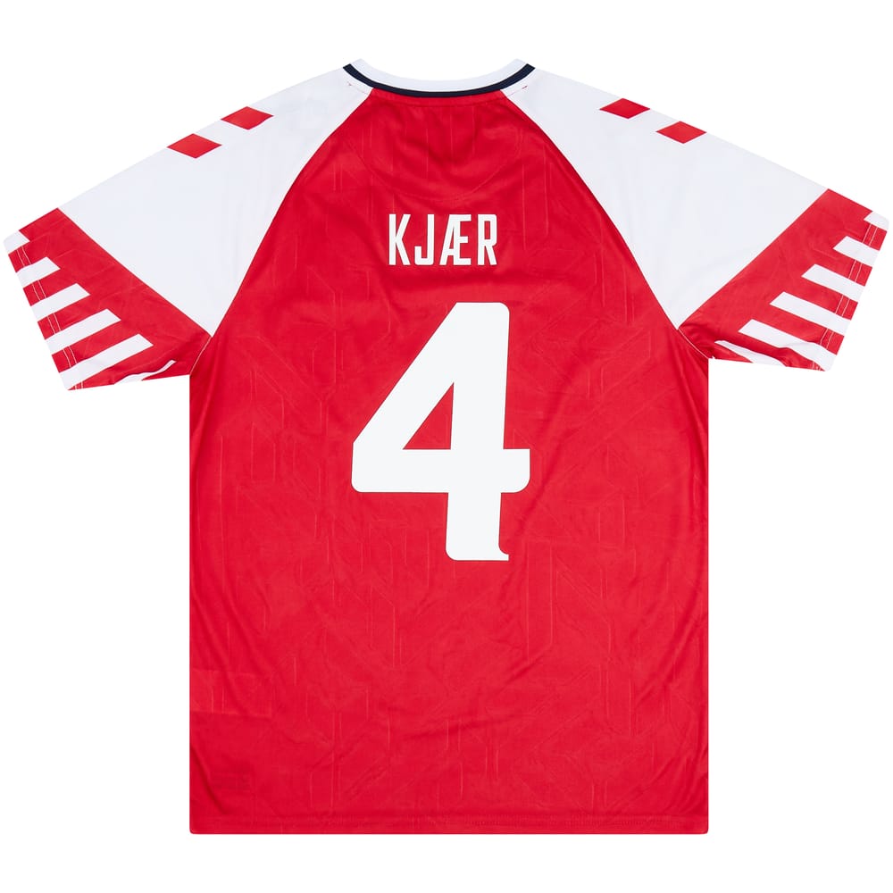 2023-24 Denmark Home Shirt Kjaer #4