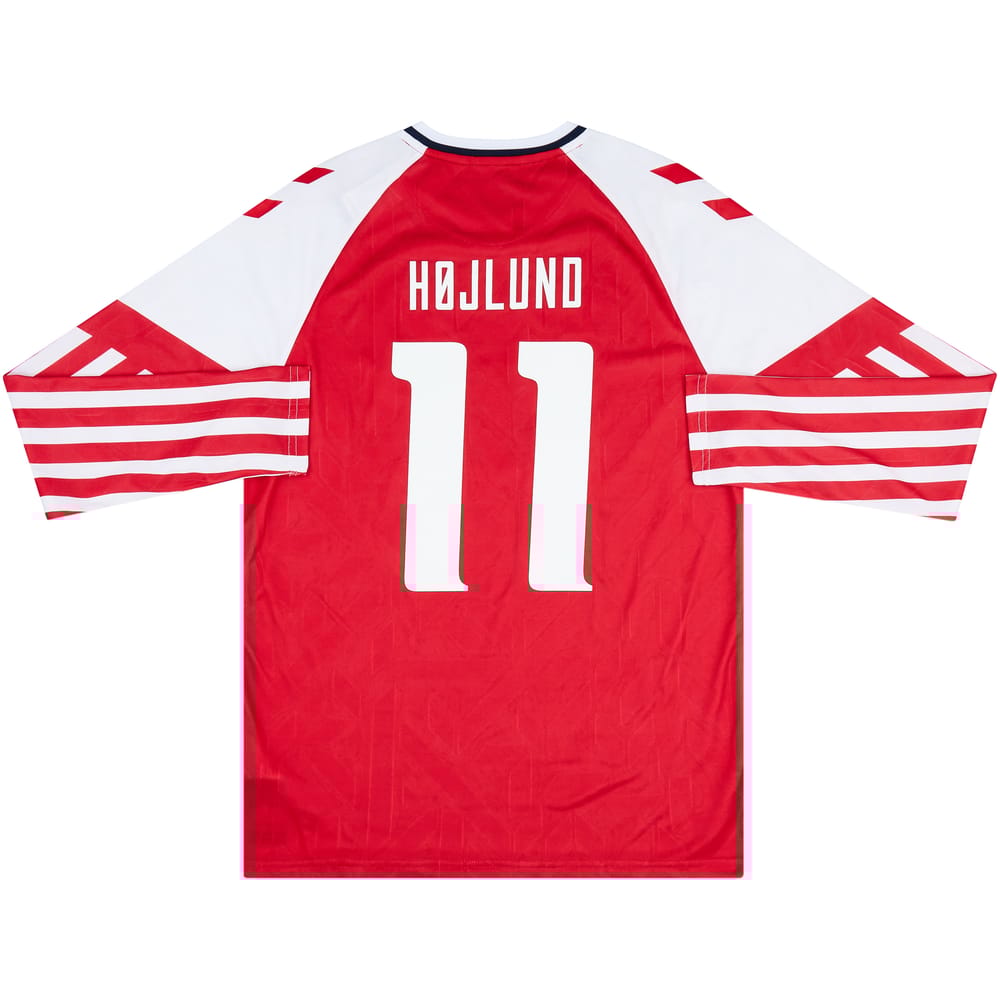 2023-24 Denmark Home L/S Shirt Hojlund #11