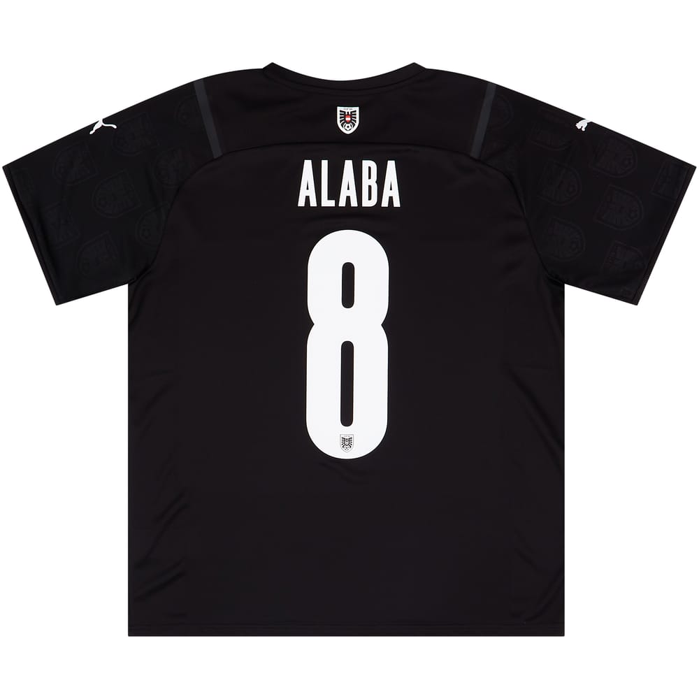 2021-22 Austria Away Shirt Alaba #8