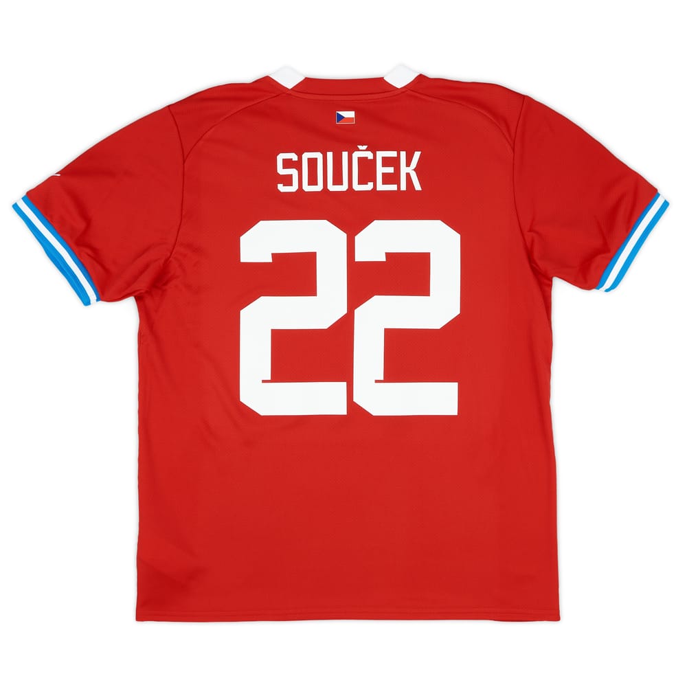 2022-23 Czech Republic Home Shirt Soucek #22