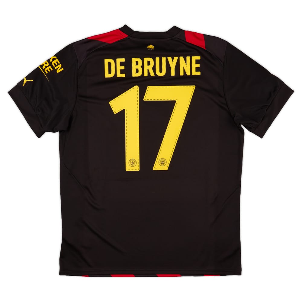 2022-23 Manchester City Away Shirt De Bruyne #17