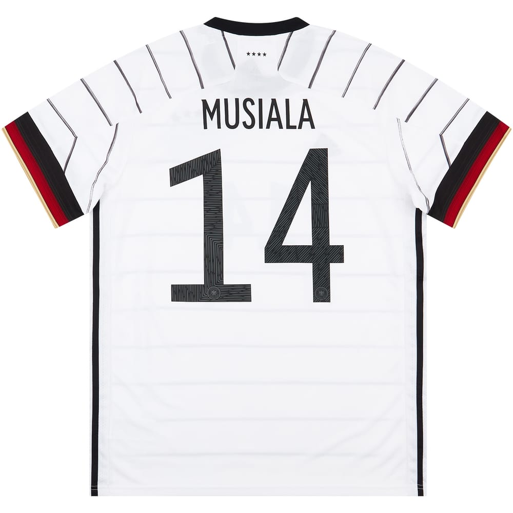 2020-21 Germany Home Shirt Musiala #14 L