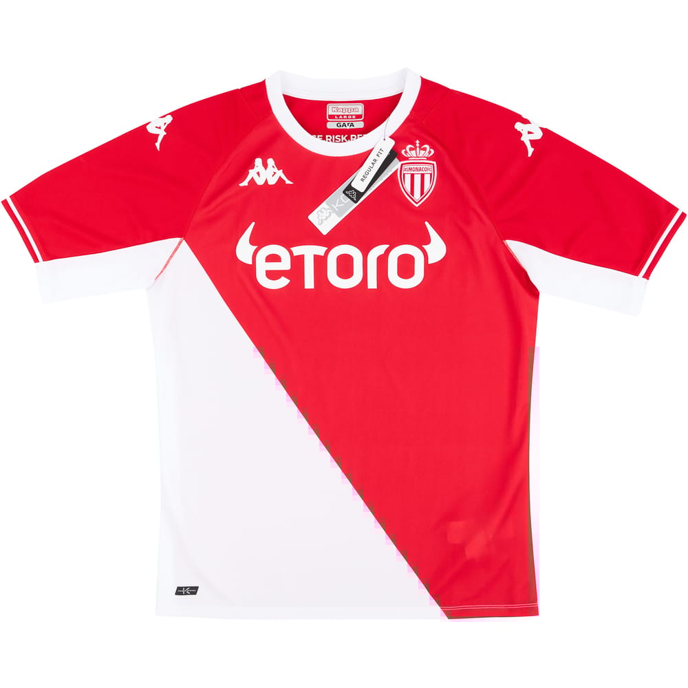 2021-22 Monaco Home Shirt