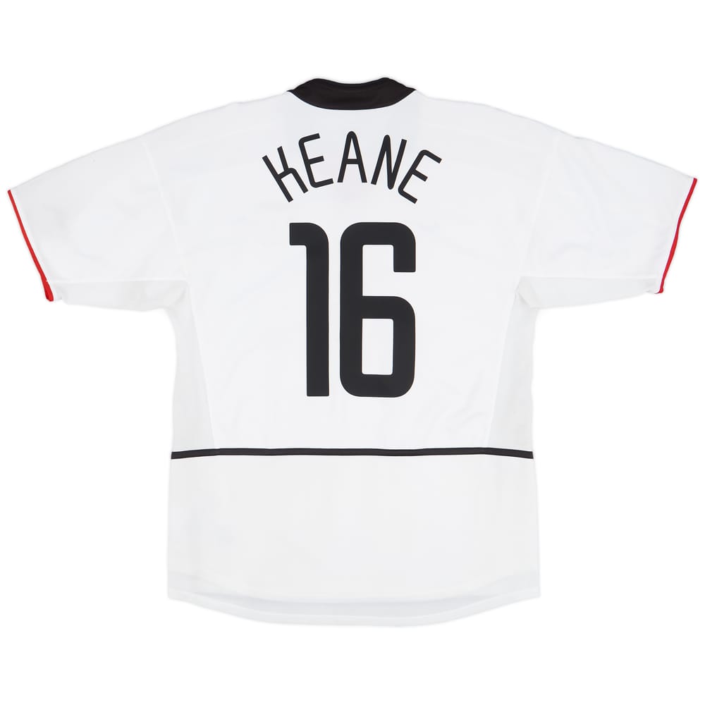 2002-03 Manchester United Away Shirt Keane #16