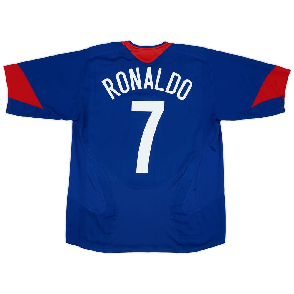 2005-06 Manchester United Away Shirt Ronaldo #7