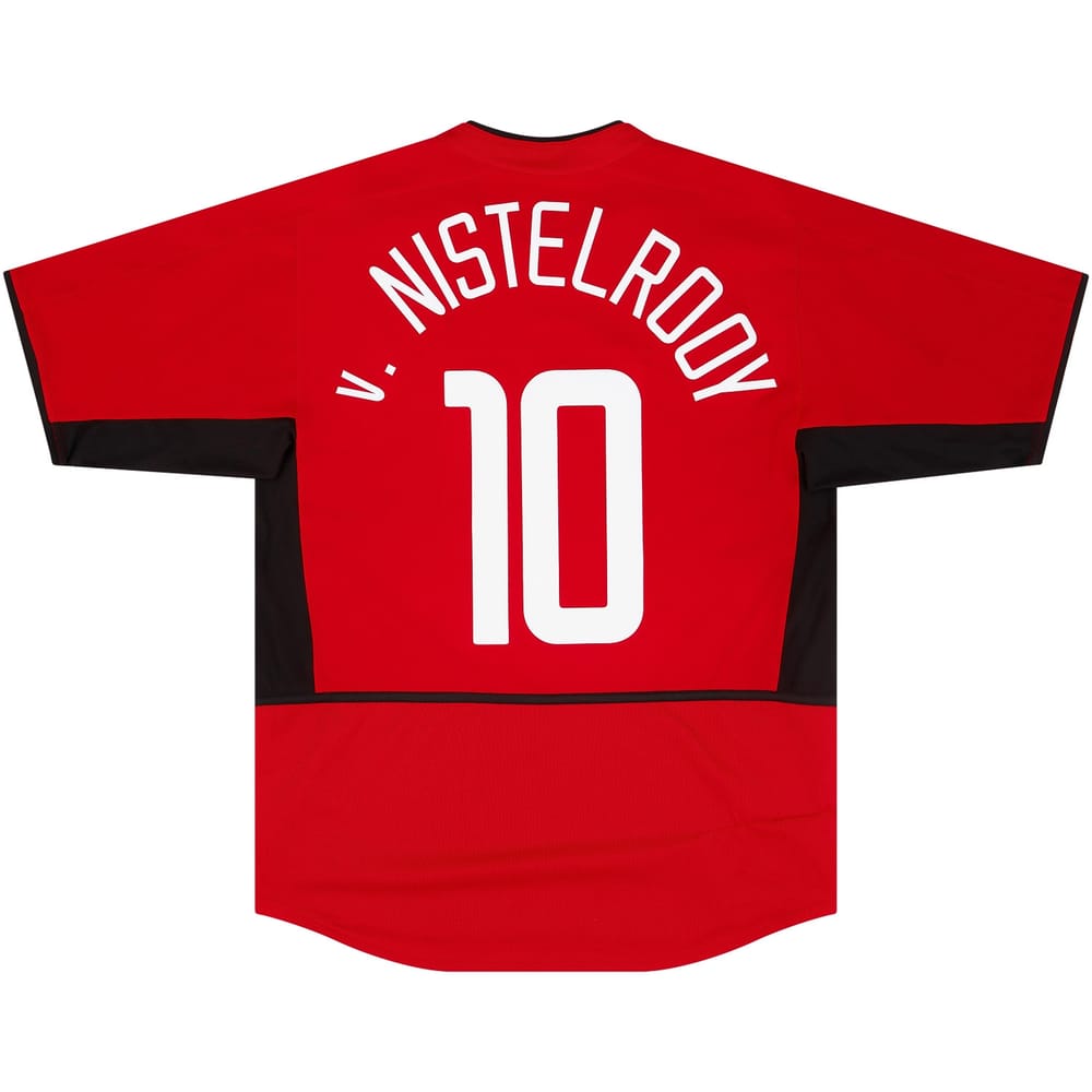2002-04 Manchester United Home Shirt v.Nistelrooy #10