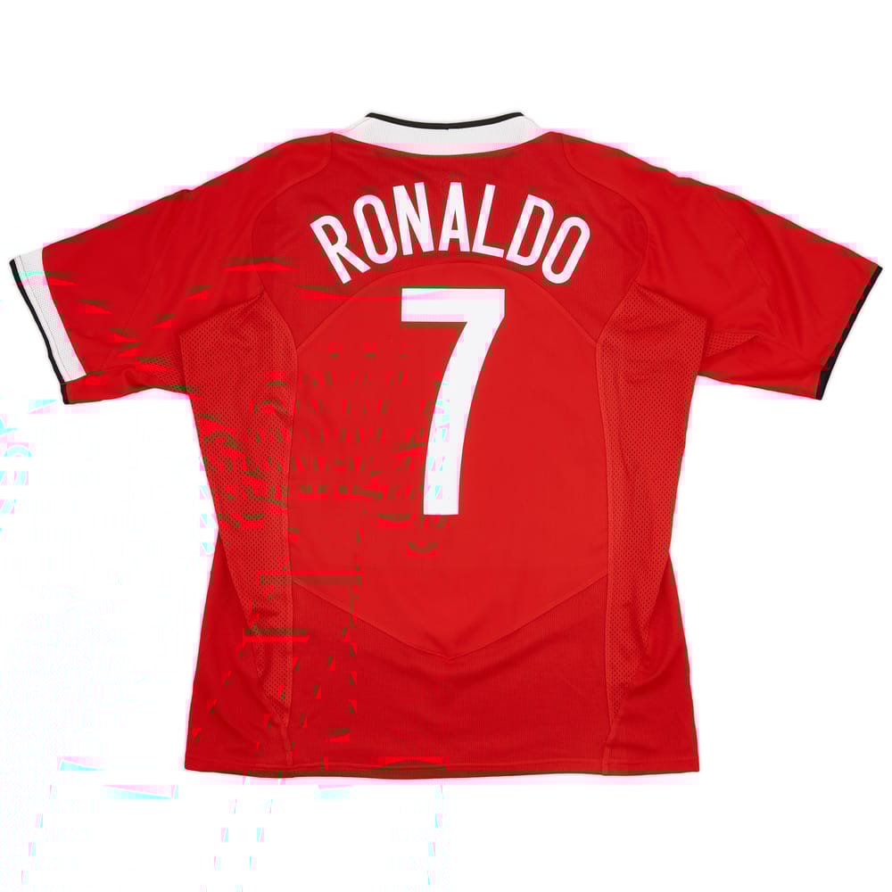 2004-06 Manchester United Home Shirt Ronaldo #7 - 6/10 - (S)