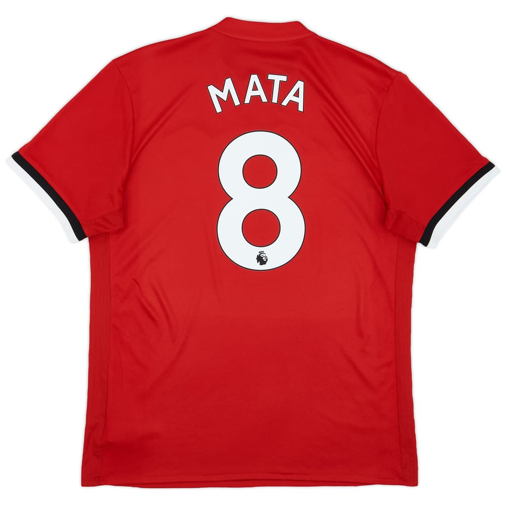2017-18 Manchester United Home Shirt Mata #8 - 8/10 - (S)