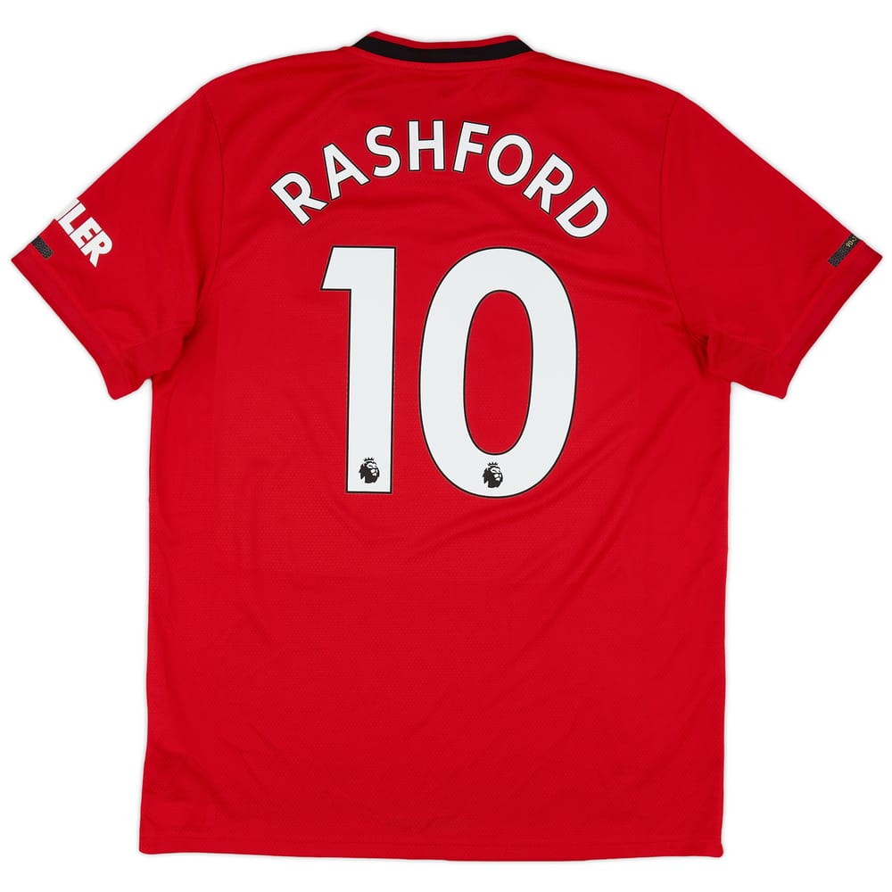 2019-20 Manchester United Home Shirt Rashford #10 - 6/10 - (S)