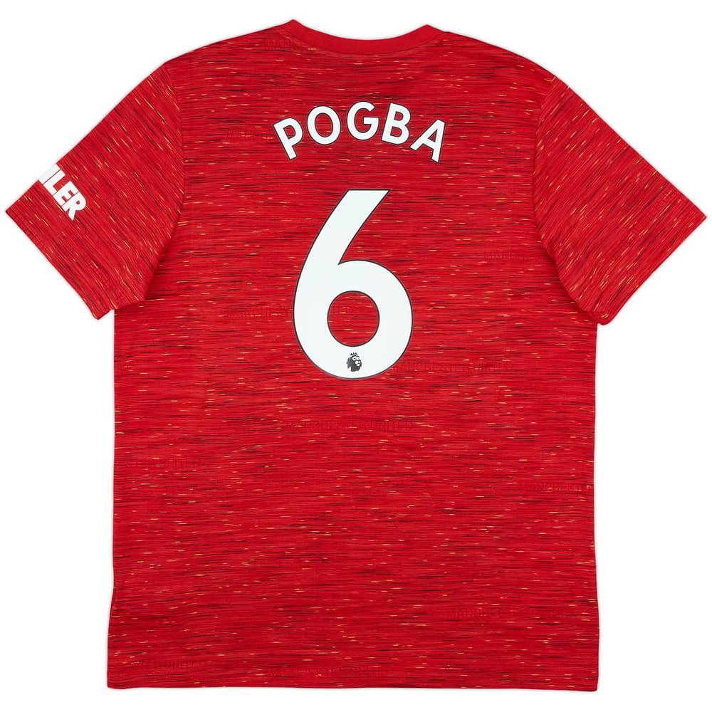 Camiseta de local del Manchester United 2020-21 Pogba #6 - 8/10 - (S)