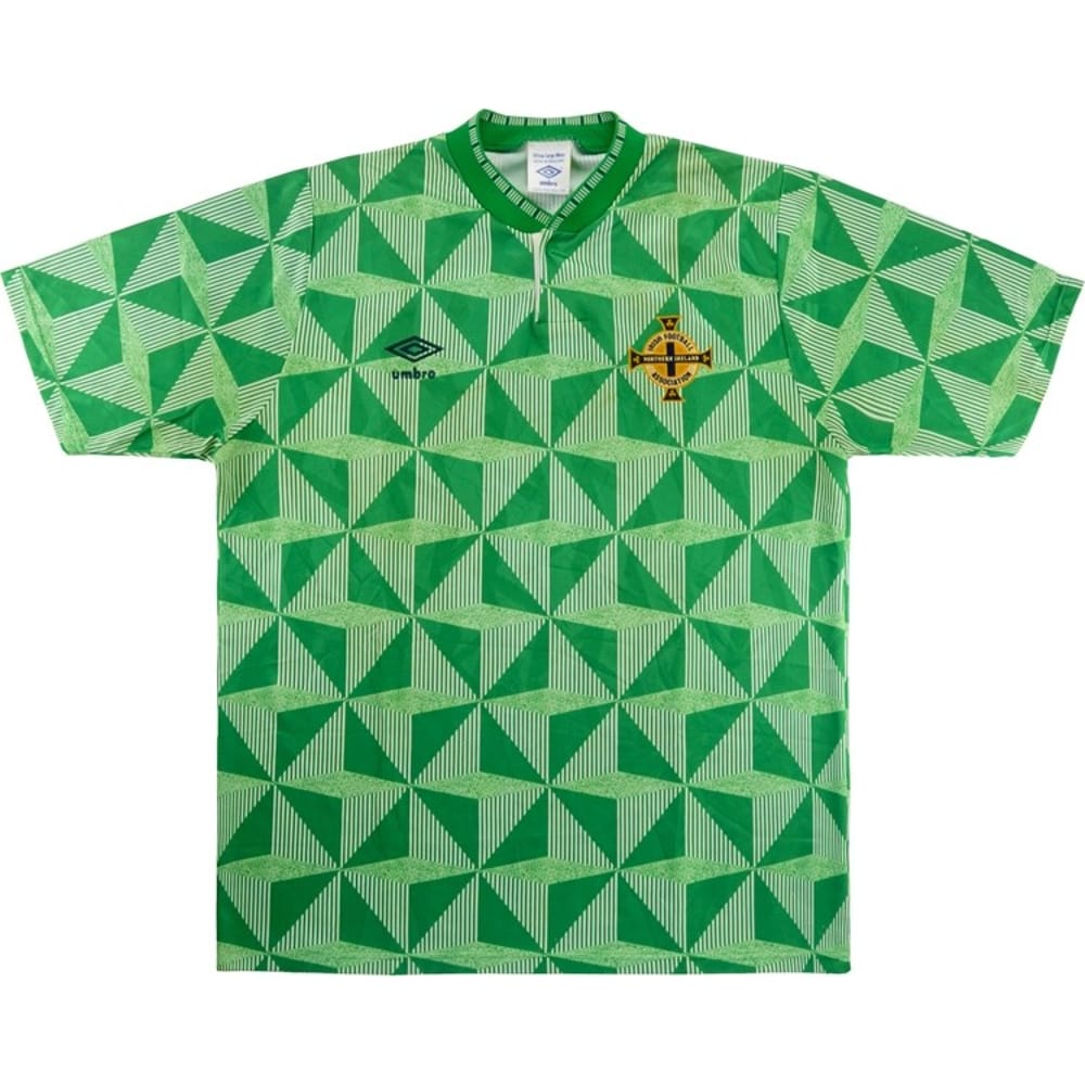 1990-92 Northern Ireland Home Shirt (Excellent) L