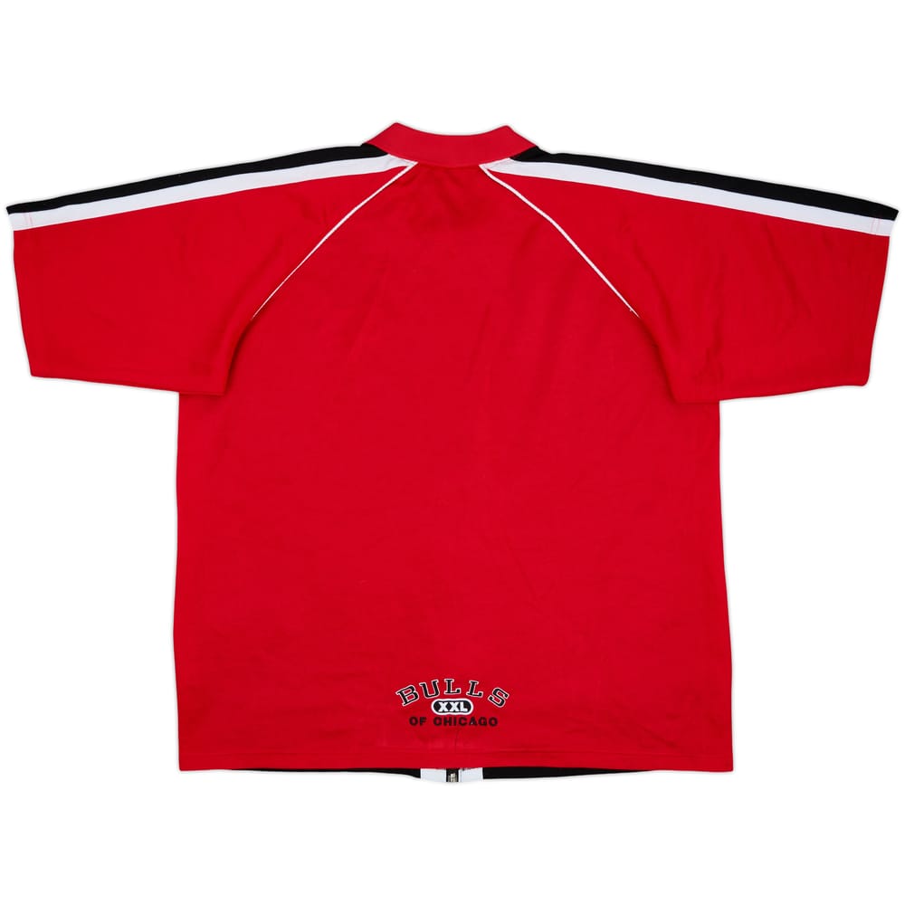 1990s Chicago Bulls Champion Full Zip Shooting Shirt - 8/10 - (L)