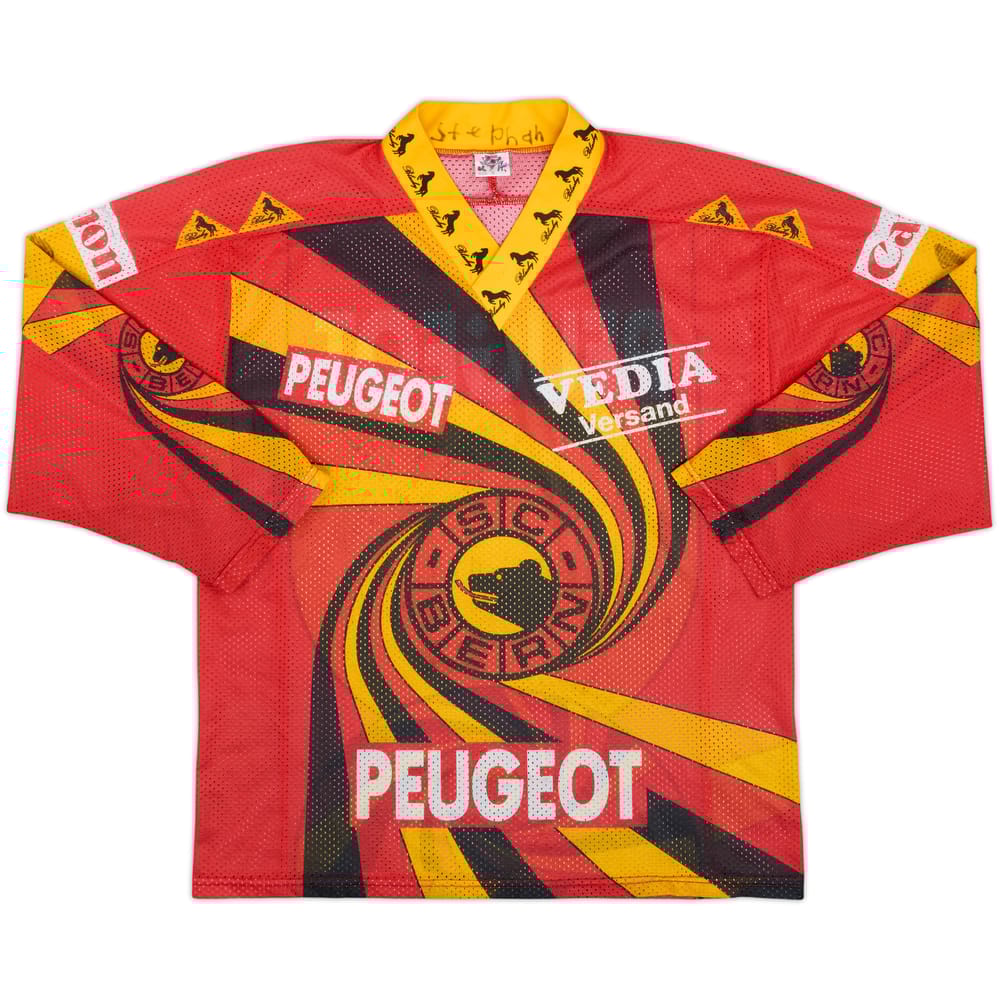 1993-94 SC Bern 'Signed' Blacky Alternate Jersey - 5/10 - (S)