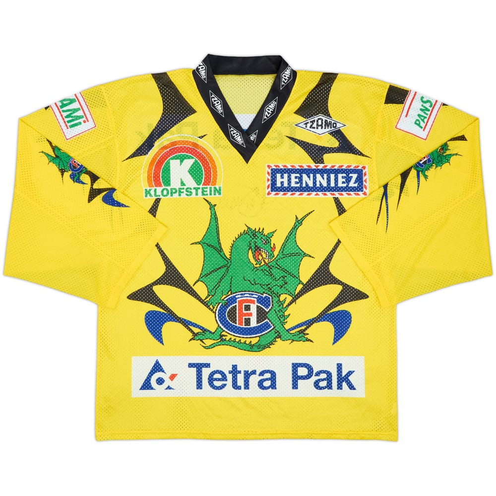 1990-91 Fribourg-Gotteron Tzamo Away Jersey - 9/10 - (XL)