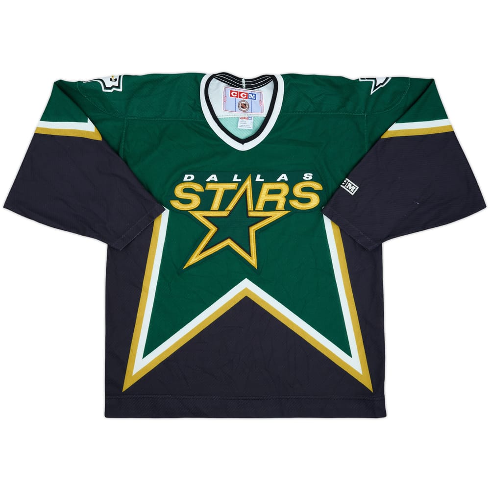 1997-98 Dallas Stars CCM Alternate Jersey - 8/10 - (L)