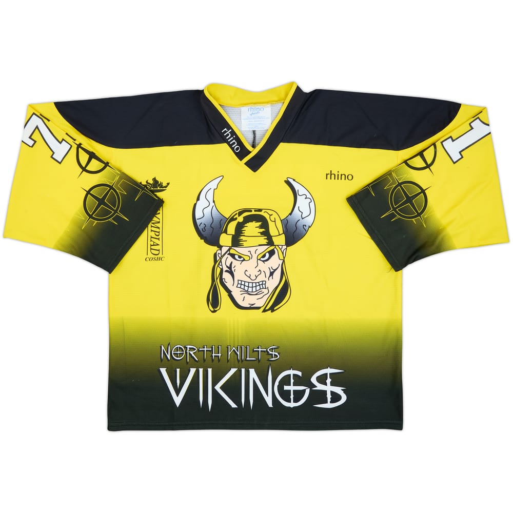 2003-05 North Wiltshire Vikings Hughes #71 Rhino Home Jersey - 5/10 - (XXL)