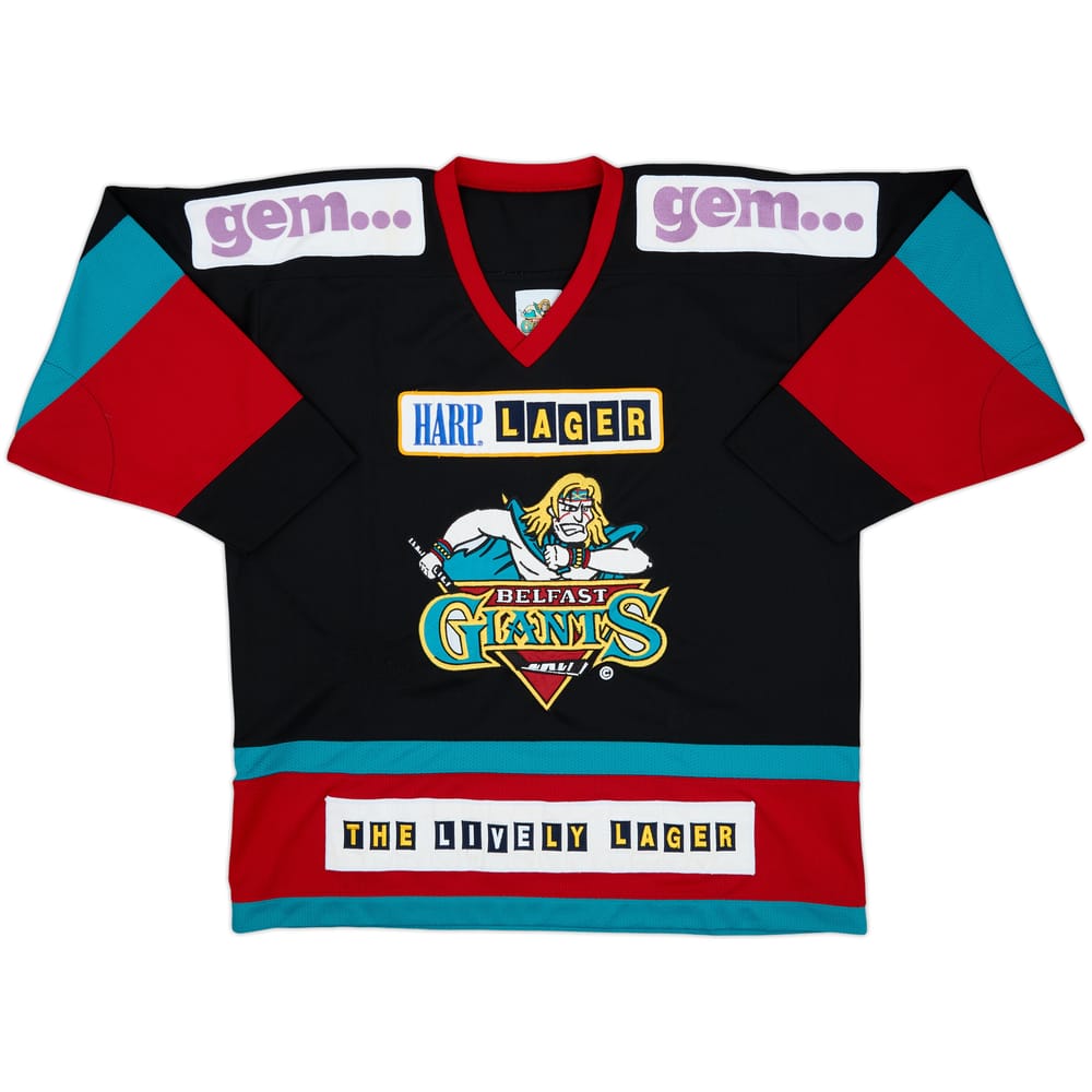 2000-01 Belfast Giants Away Jersey - 8/10 - (XXL)