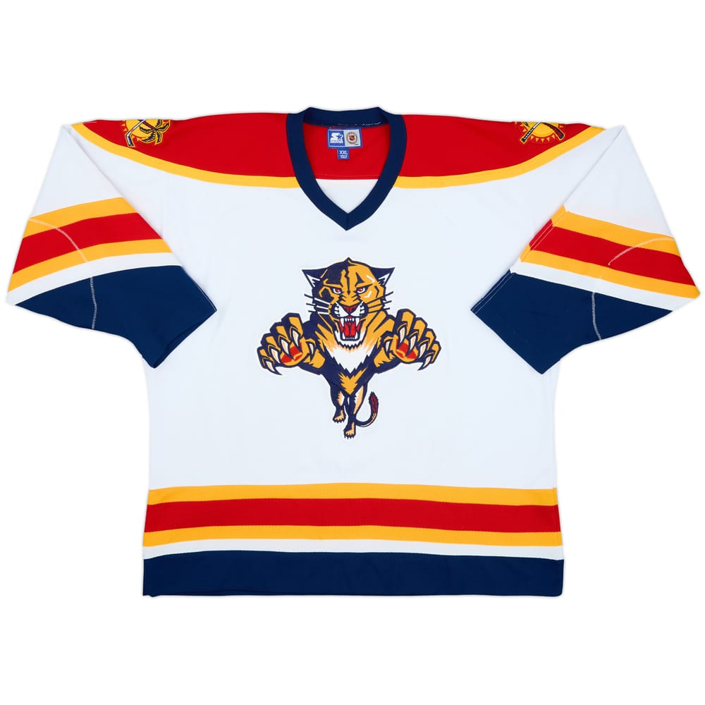 1993-98 Florida Panthers Starter Home Jersey - 8/10 - (XXL)