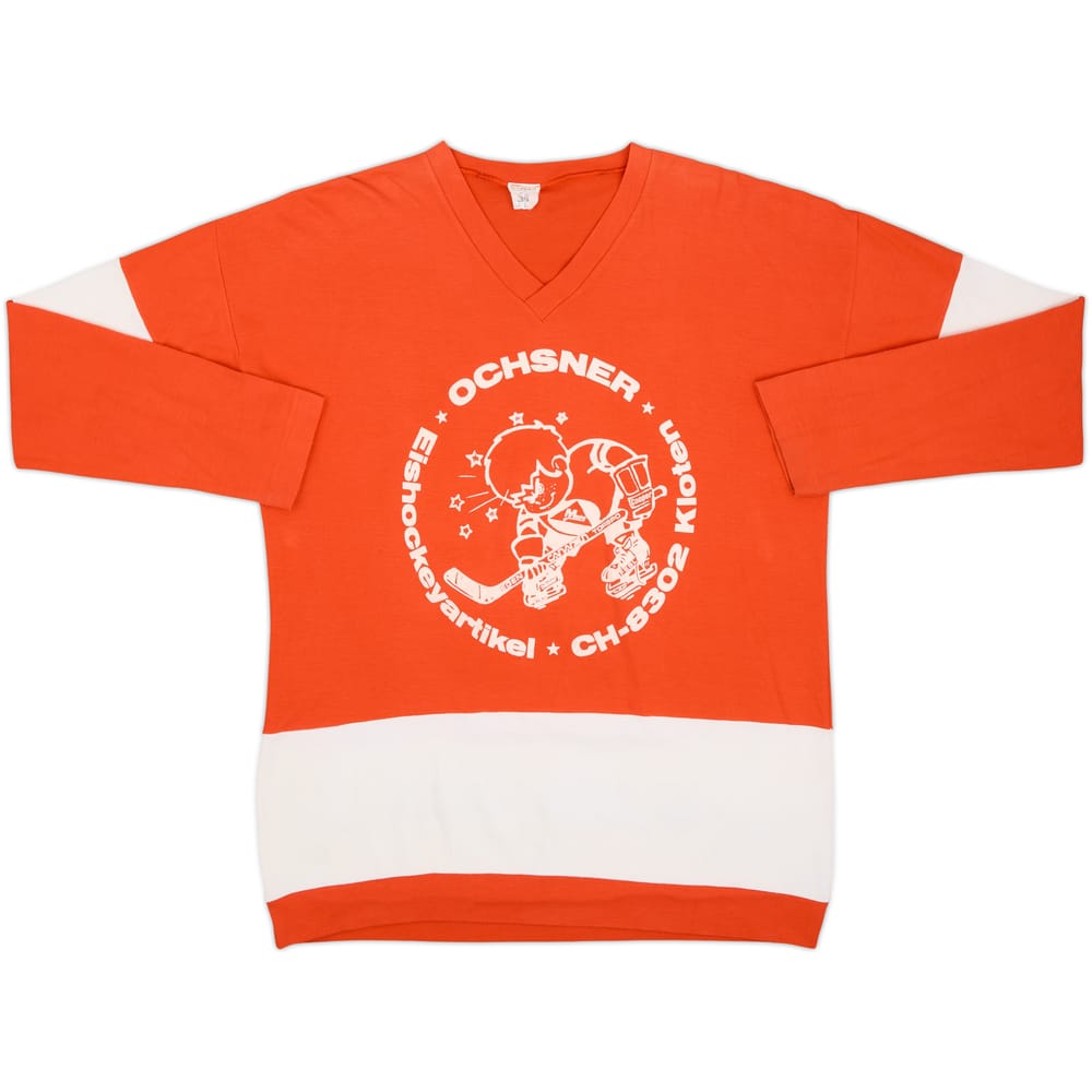 1990s Ochsner Hockey #19 L/S Tee - 6/10 - (L)