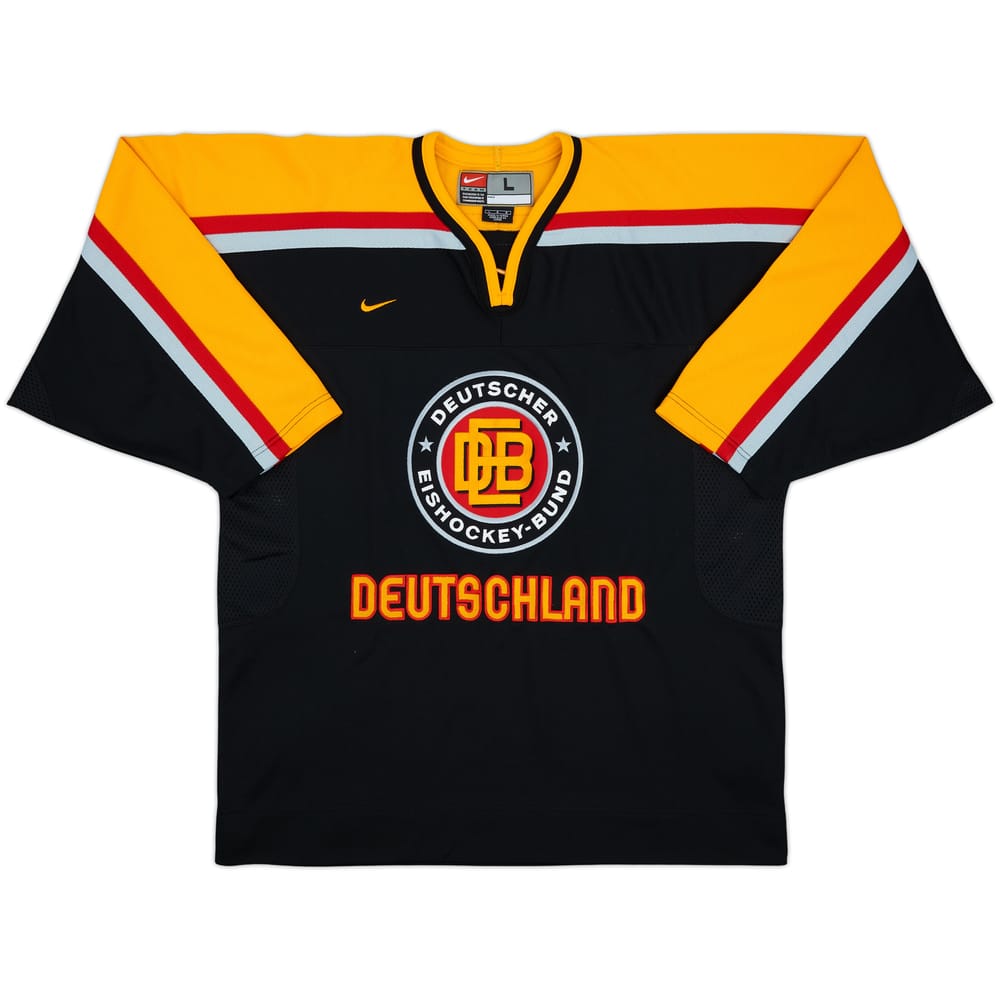 2001-03 Germany National Hockey Team Nike Home Jersey - 9/10 - (L)
