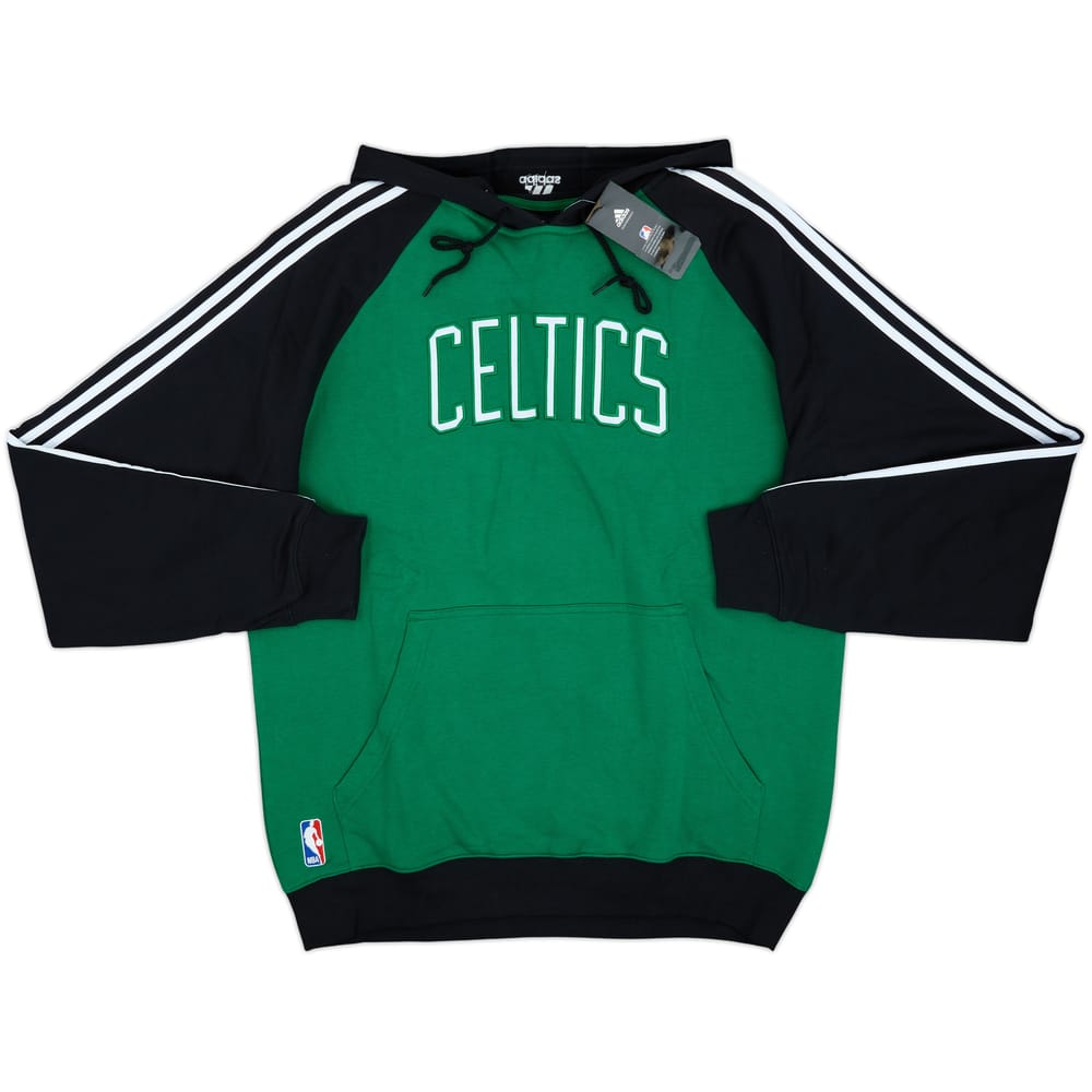 2009-10 Boston Celtics adidas Hooded Sweat Top (XL)