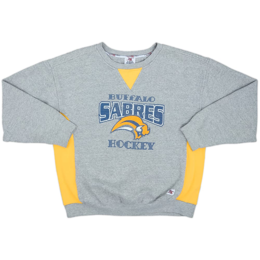 2006-10 Buffalo Sabres SportCo Authentic Sweat Top - 7/10 - (L)