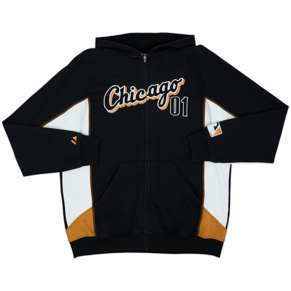 2000s Chicago White Sox Majestic Cooperstown Collection Hooded Sweat Top - 6/10 - (XXL)