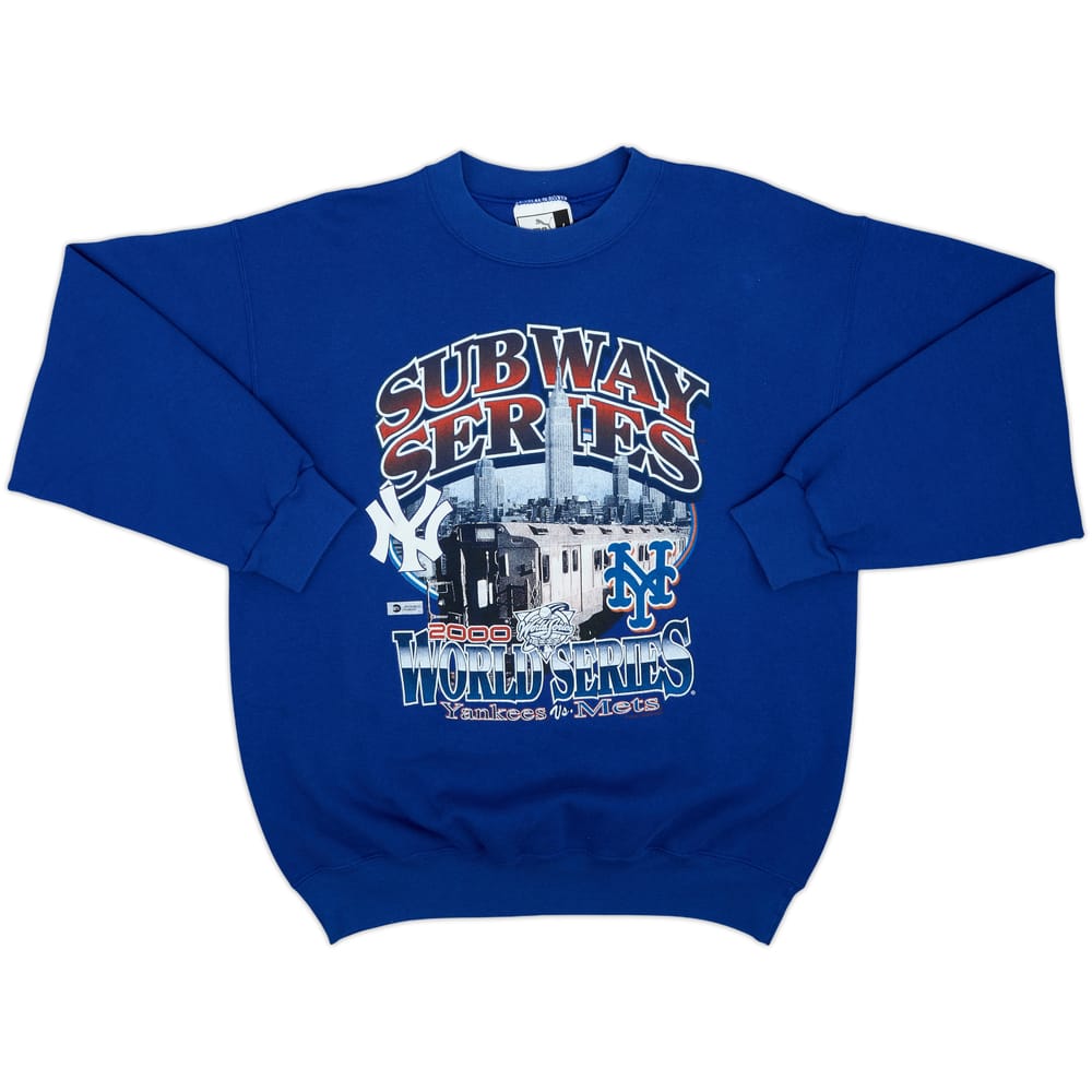 2000 World Series Subway Series Puma Sweat Top - 8/10 - (L)