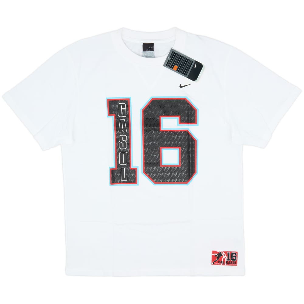 2004-05 Memphis Grizzlies Gasol #16 Nike Tee (M)