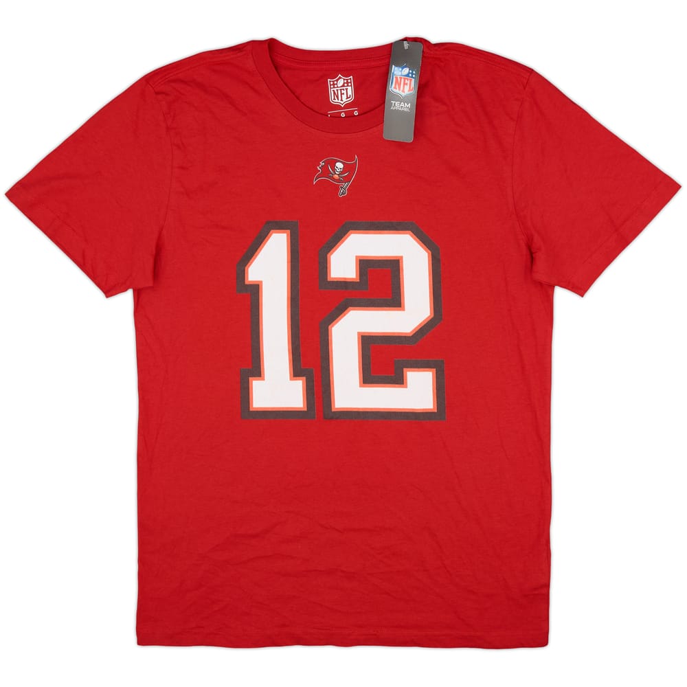 2020 Tampa Bay Buccaneers Brady #12 NFL Tee (L)