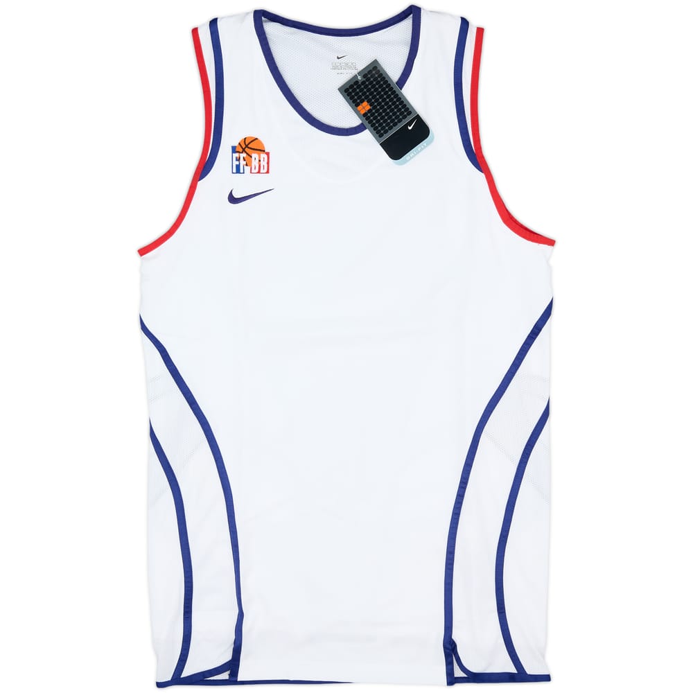 2002-04 France National Basketball Nike Away Jersey (S)