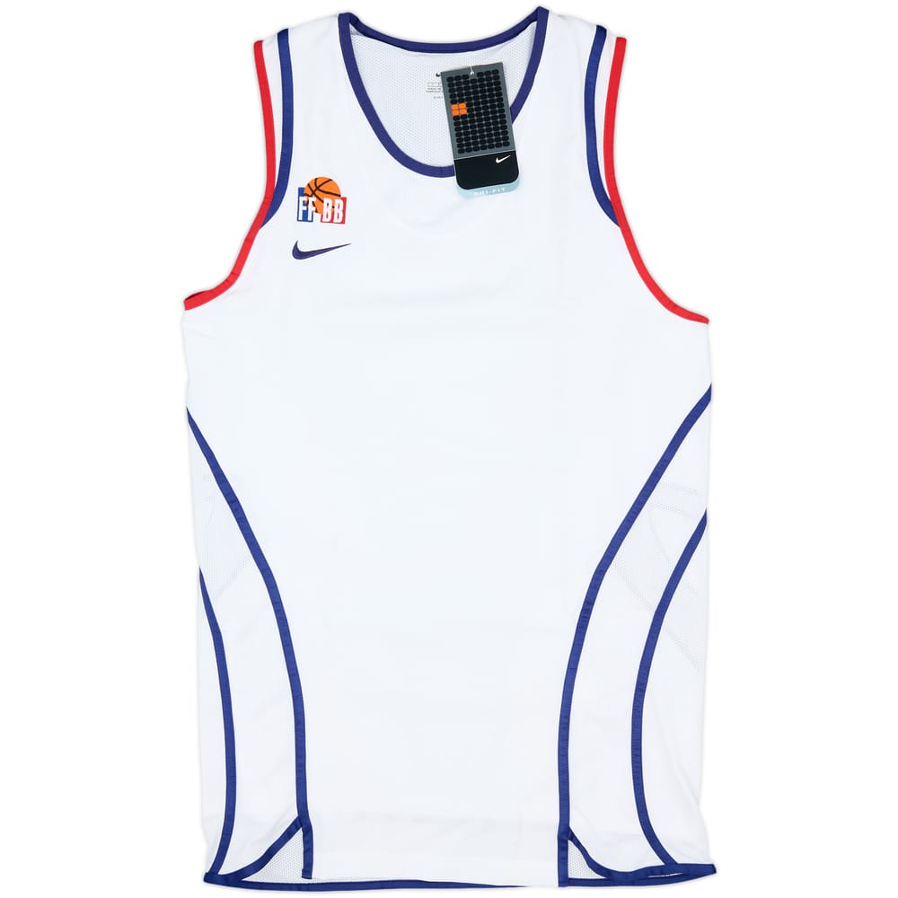 2002-04 France National Basketball Nike Away Jersey (S)