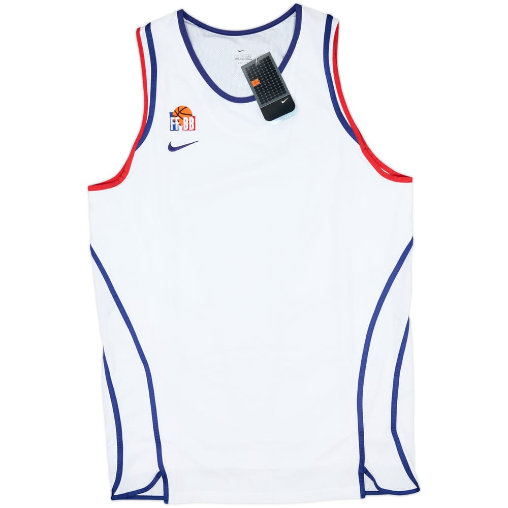 2002-04 France National Basketball Nike Away Jersey (L)