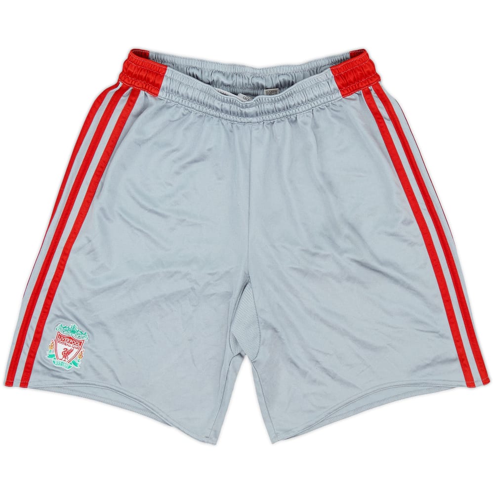 Shorts de visitante del Liverpool 2008-09 - 8/10 - (M)