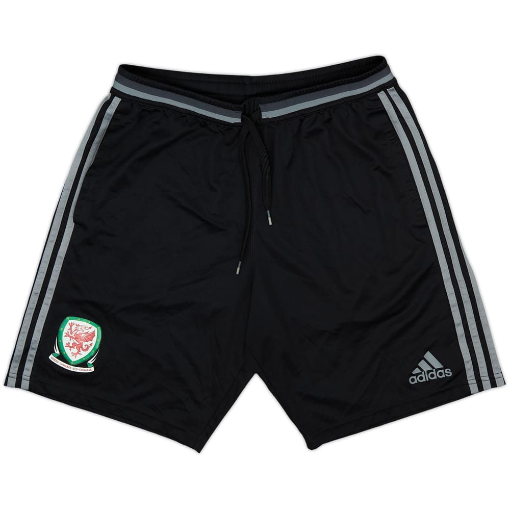 2016-17 Wales adidas Shorts de entrenamiento - 10/10 - (M)